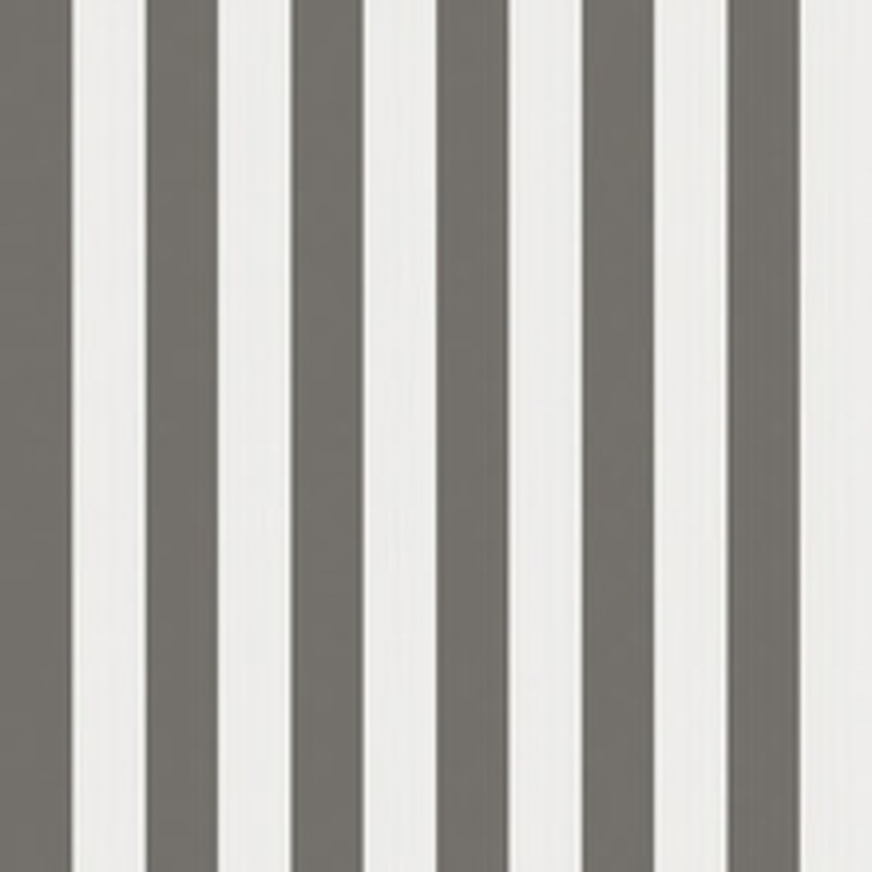 Cole & Son Wallcovering Regatta Stripe Black/White/Linen