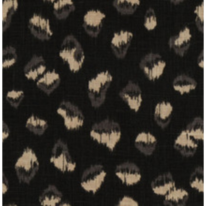 Lee Jofa Modern Fabric Feline Ebony/Beige
