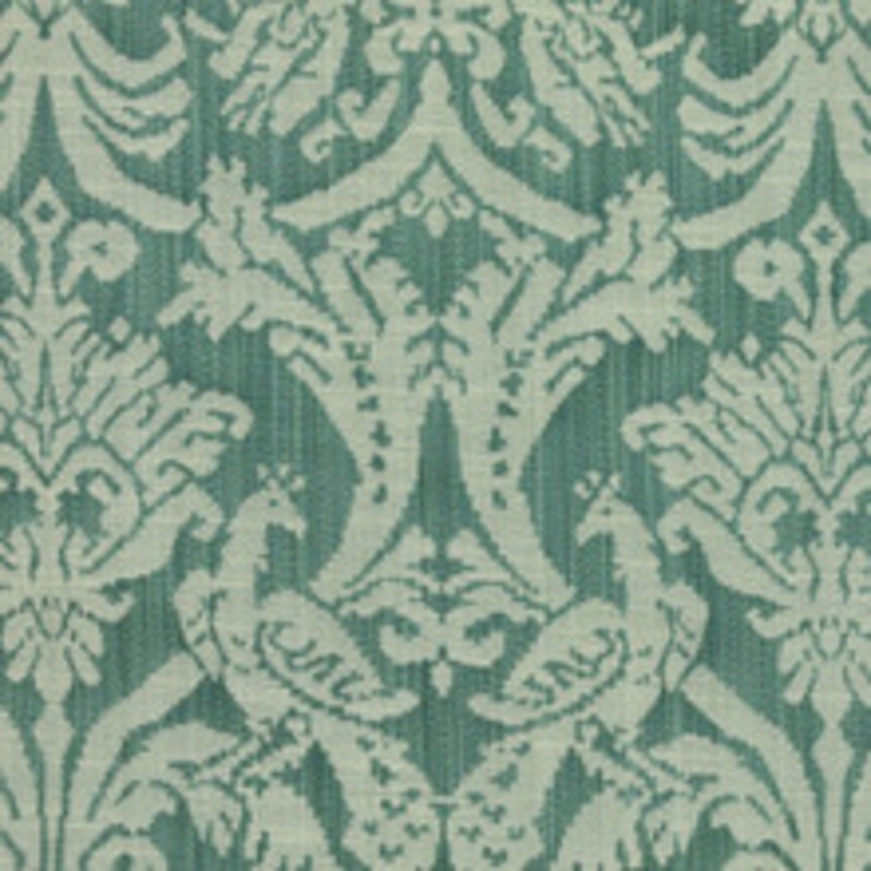 RM CoCo Fabric Delacroix Damask Peacock