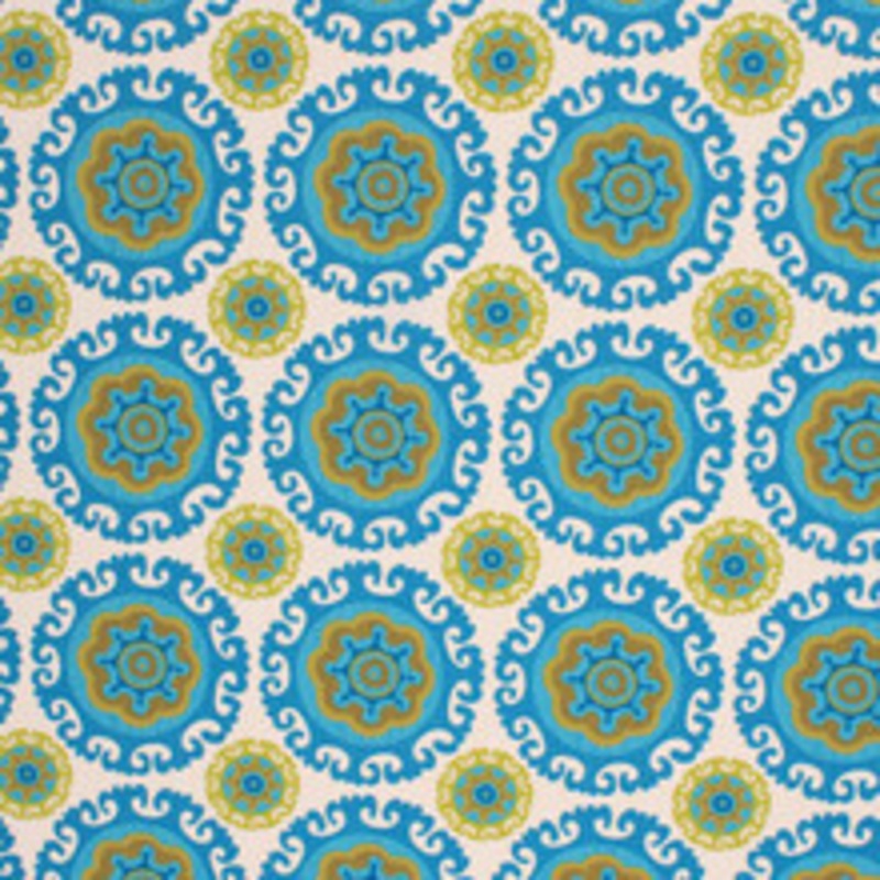 RM CoCo Fabric Pago Pago Io Green Flower