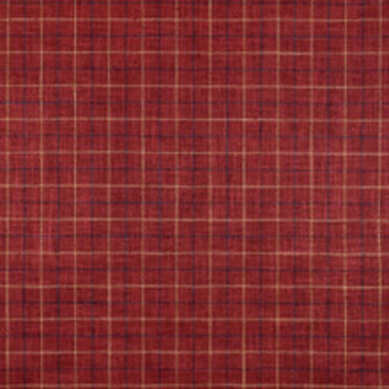 RM CoCo Fabric Mercer Check Chianti
