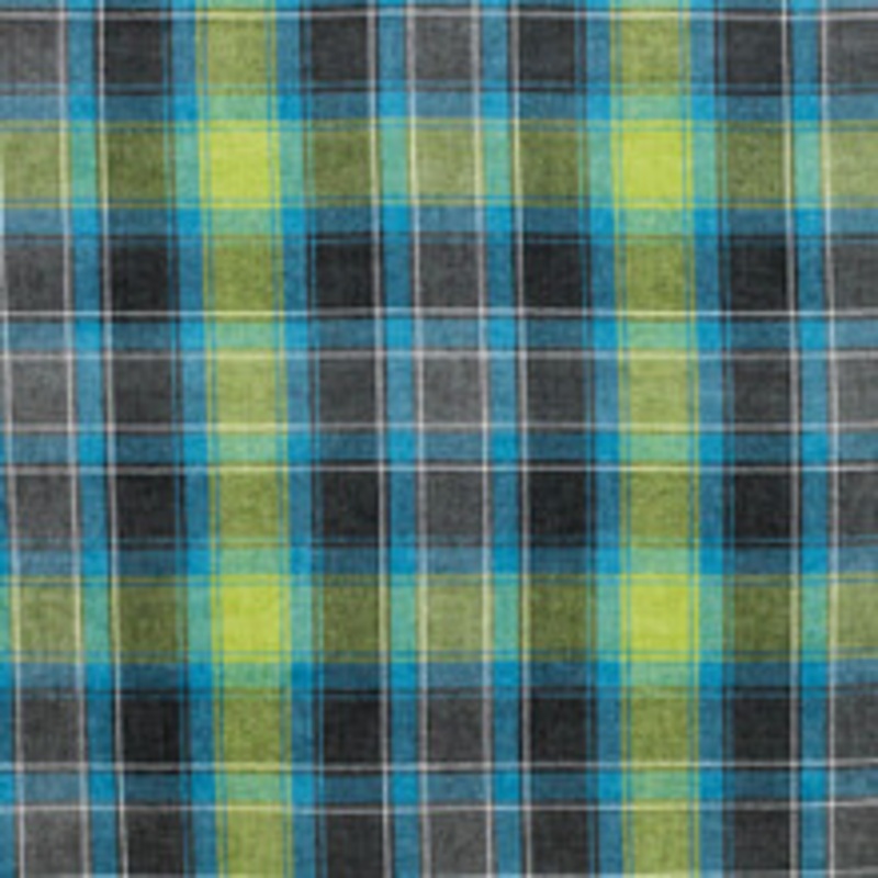 RM CoCo Fabric Fenwick Plaid Aegean