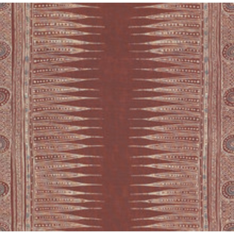 Lee Jofa Fabric Indian Zag Paprika