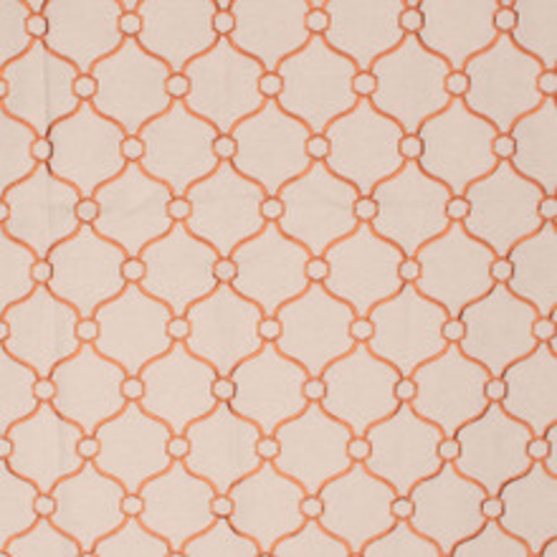 RM CoCo Fabric Picardie Trellis Copper