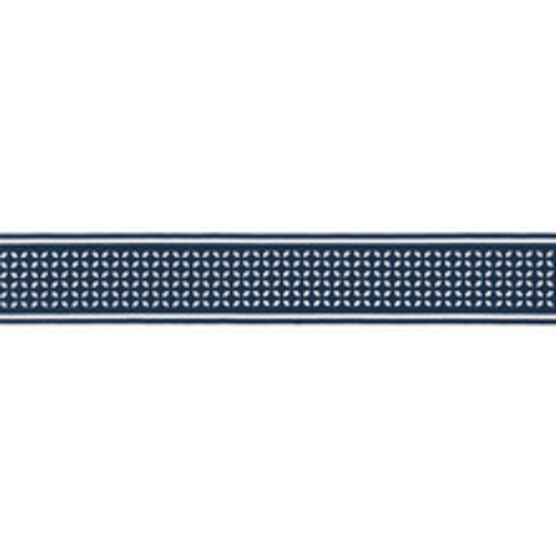 Scalamandre
 Trim Cassis Laser Cut Tape/Navy Sc 0003T3323
