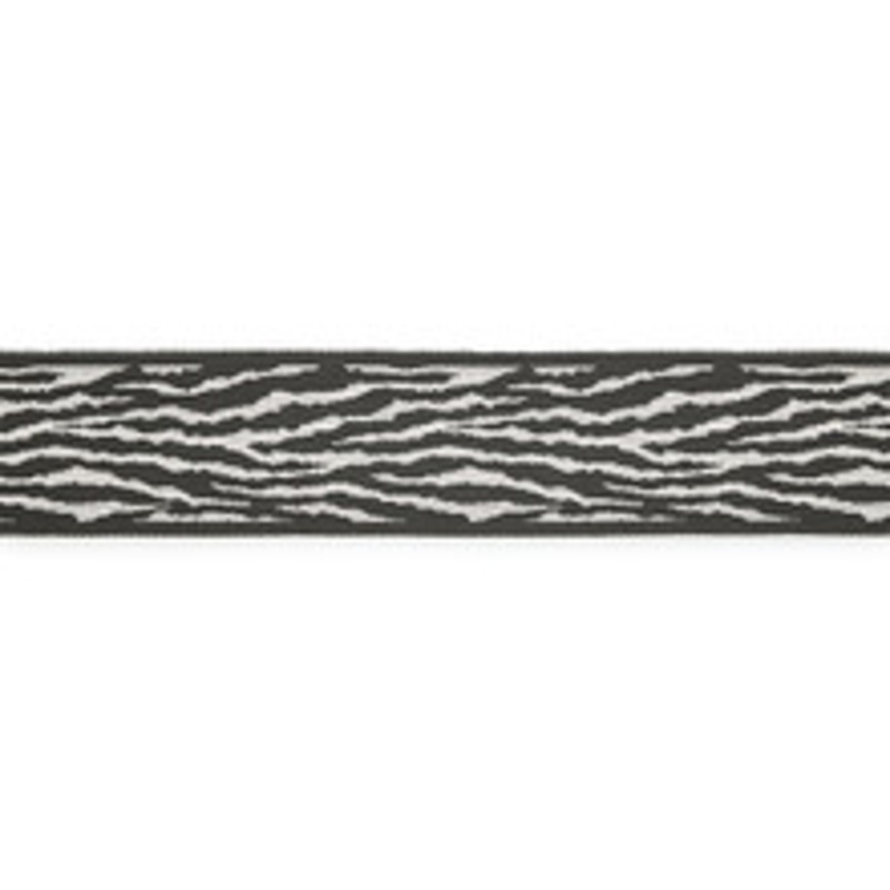 Scalamandre
 Trim Tiger Tape/Charcoal Sc 0003T3310