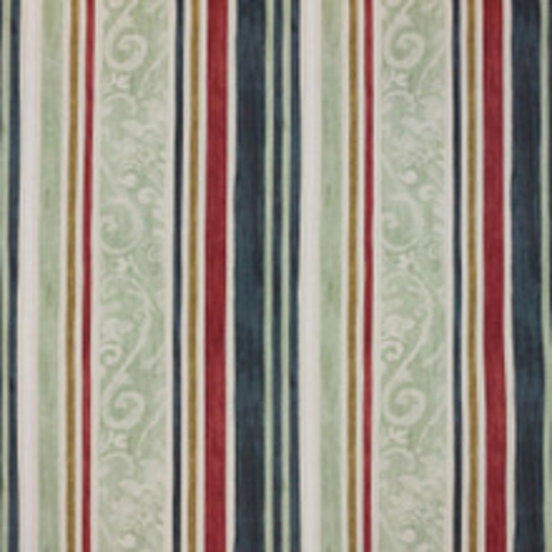 RM CoCo Fabric Constantinople Stripe Tuscan Red