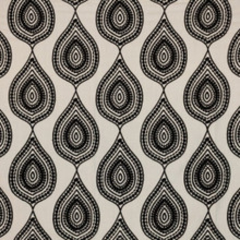 RM CoCo Fabric Jambi Paisley Onyx