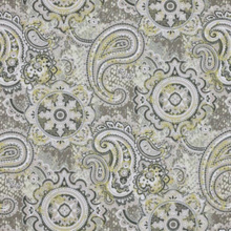 RM CoCo Fabric Pickwick Paisley Greystone
