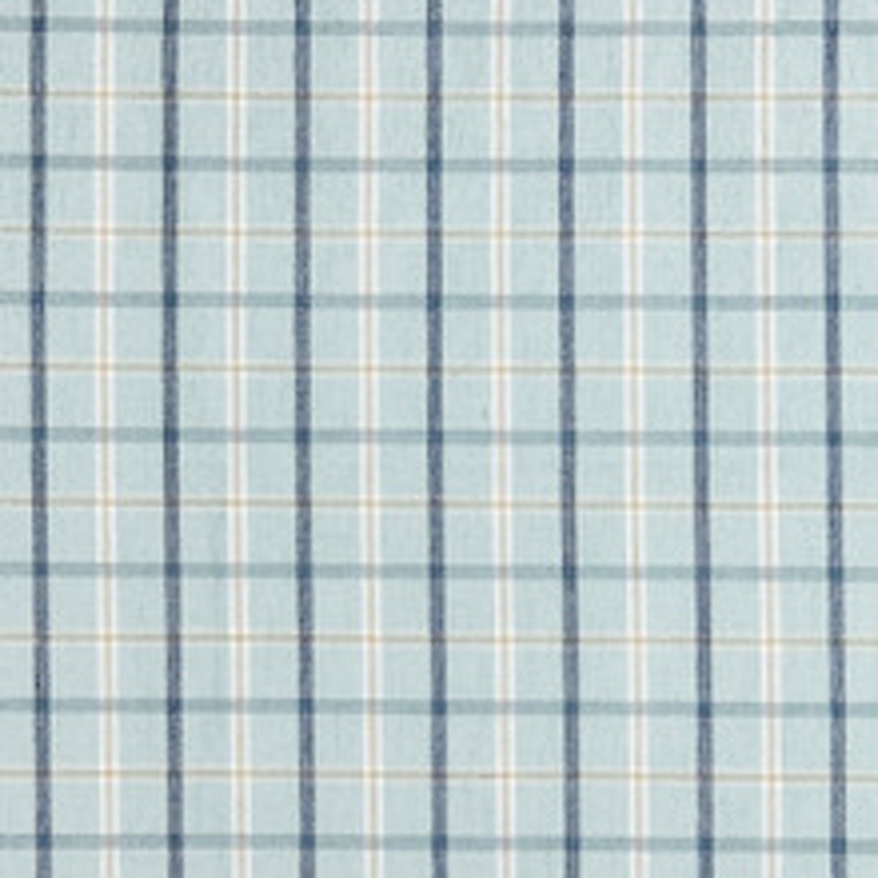 Scalamandre
 Fabric Bristol Plaid/Mineral Sc 000227121