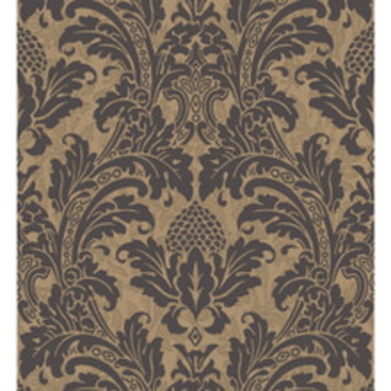 Cole & Son Wallcovering Blake Black And Gold