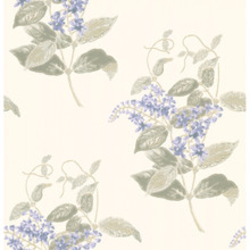 Cole & Son Wallcovering Madras Violet Violet & Grey