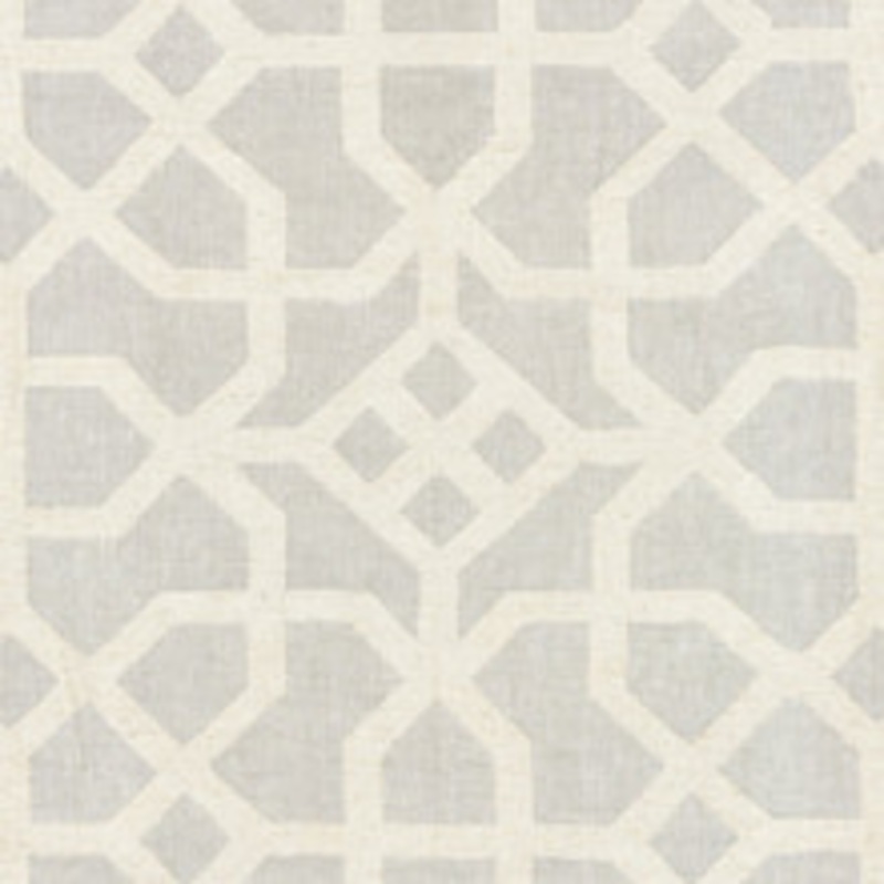 Scalamandre
 Fabric Linen Lattice/Nickel & Greige Sc 000327149