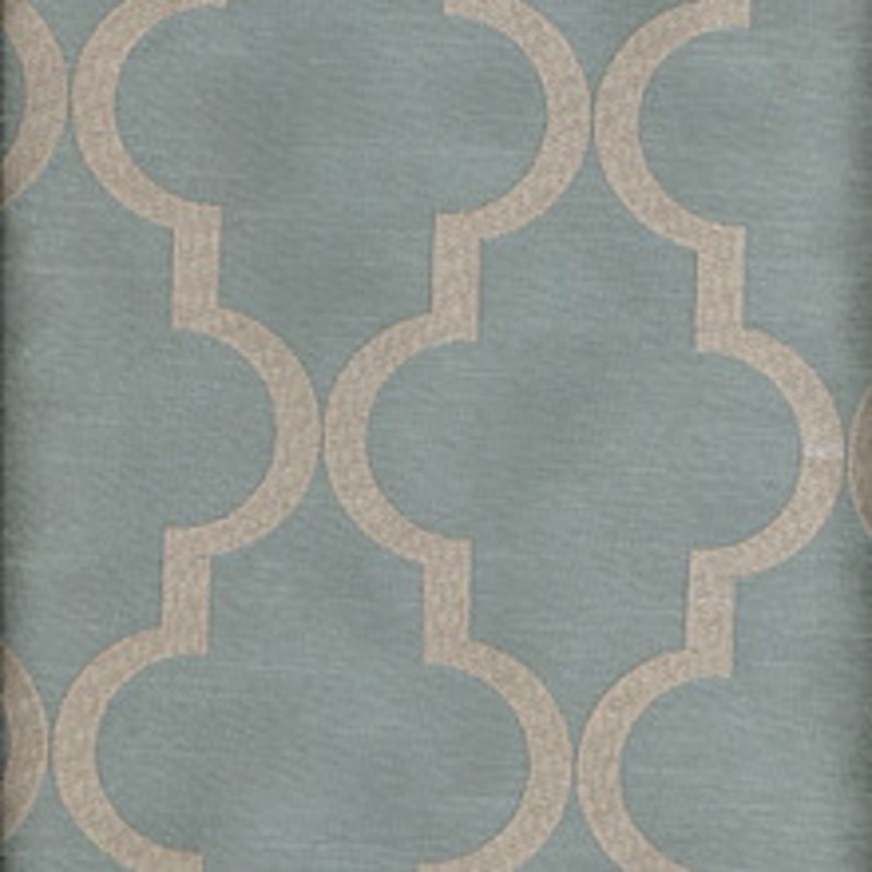 Magnolia Fabric Wetzel Pacific Blue Frame 10 Yards