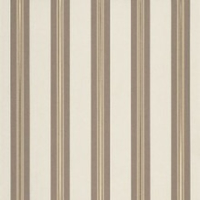 Sunbrella Fabric 4945 Taupe Tailored Bar Stripe