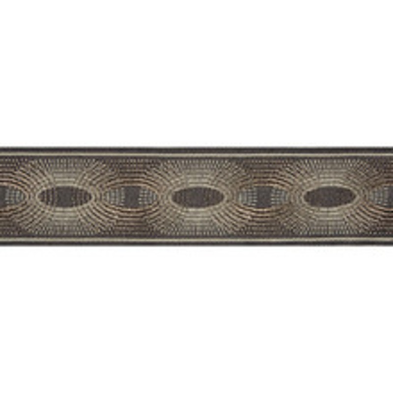 Kravet Design Trim Deco Rays Smoke