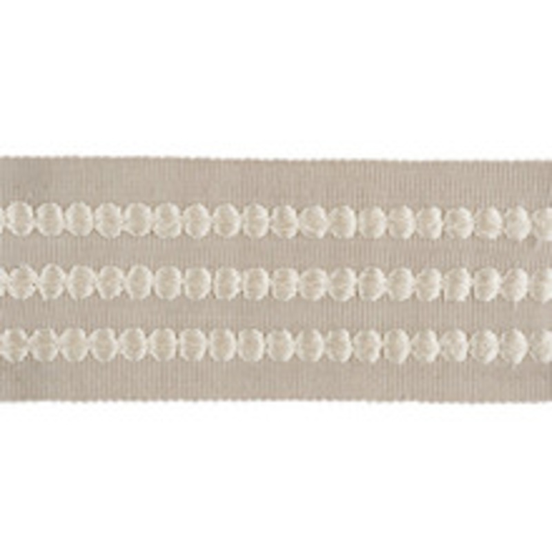 Kravet Design Trim Triple Dot Flaxseed