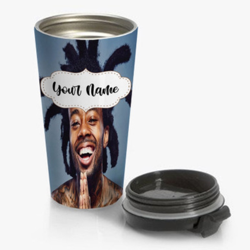 Pastele Deniro Farrar Custom Personalized Name Stainless Steel Travel Mug