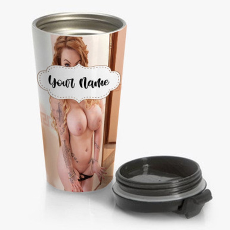 Pastele Harmony Reigns Custom Personalized Name Stainless Steel Travel Mug