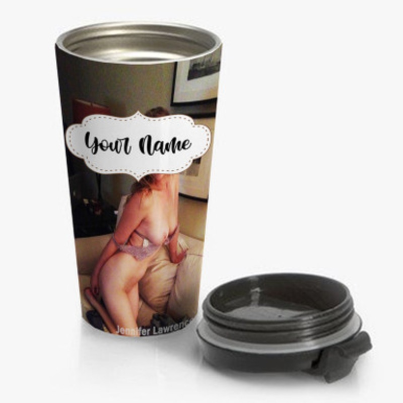 Pastele JENNIFER Copy Custom Personalized Name Stainless Steel Travel Mug