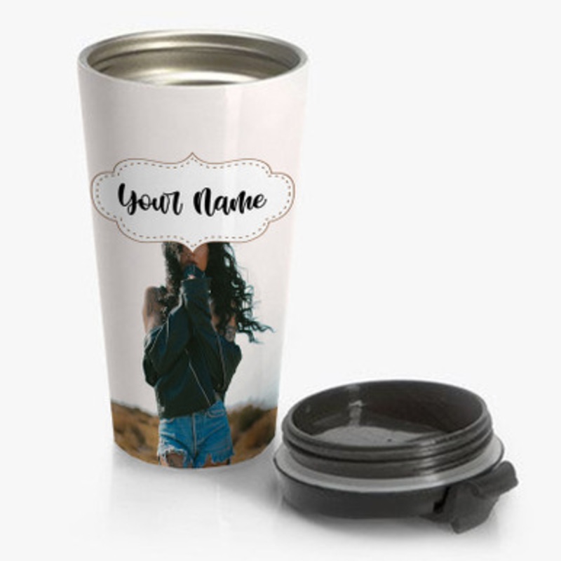 Pastele Kehlani Custom Personalized Name Stainless Steel Travel Mug
