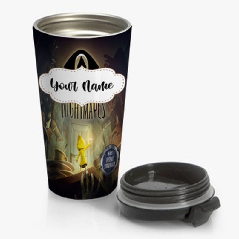 Pastele little nightmare Custom Personalized Name Stainless Steel Travel Mug