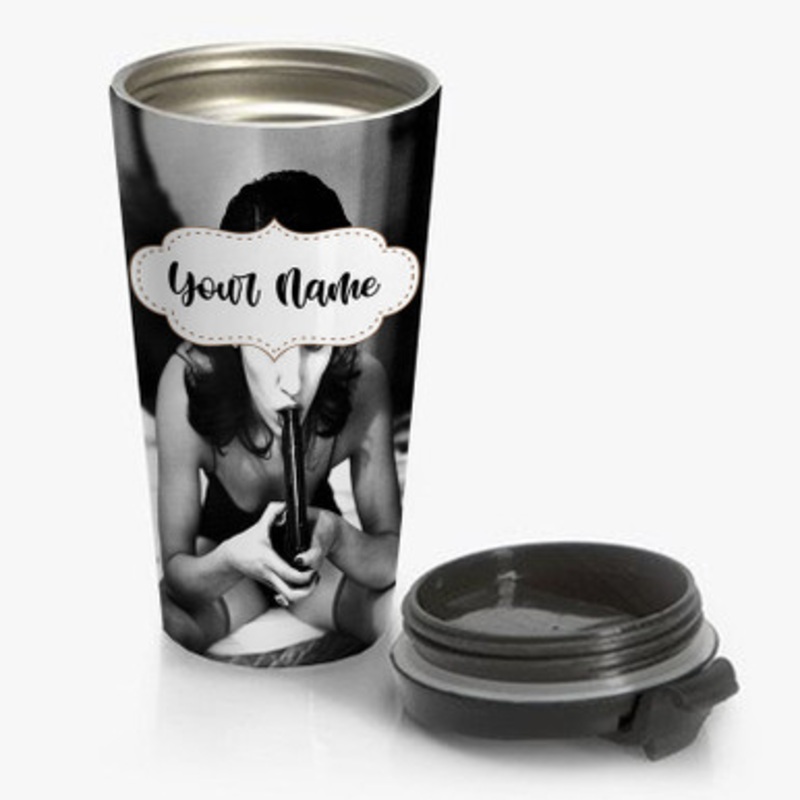 Pastele PJ Harvey Custom Personalized Name Stainless Steel Travel Mug