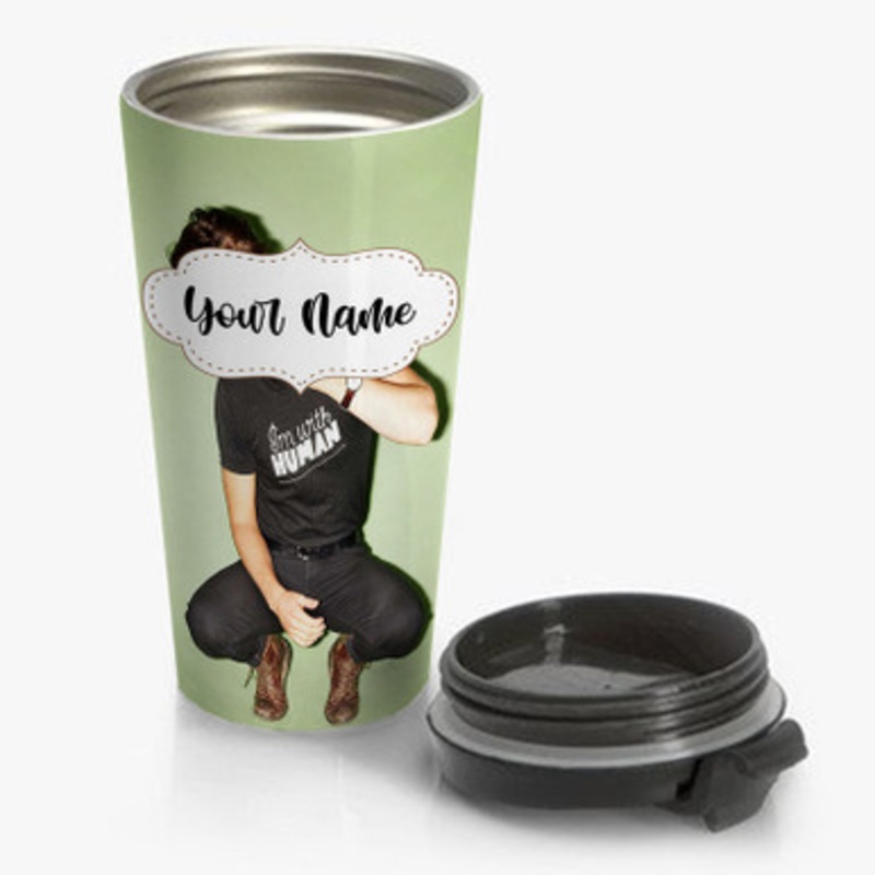 Pastele Steve Harrington Stranger Things Custom Personalized Name Stainless Steel Travel Mug