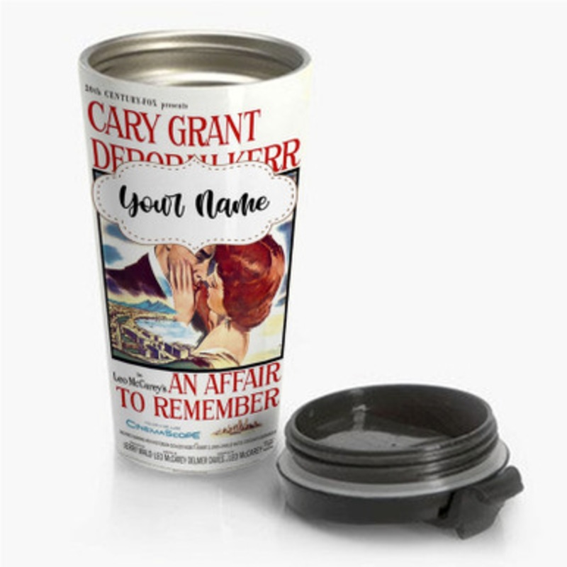 Pastele An Affair to Remember Custom Personalized Name Stainless Steel Travel Mug