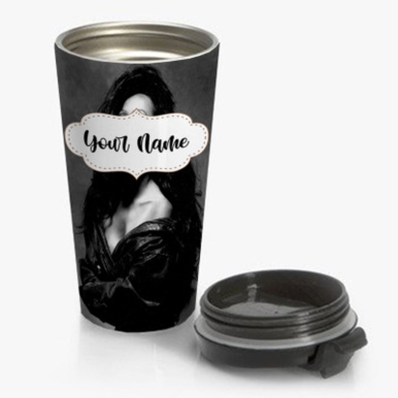 Pastele Diana Ross Custom Personalized Name Stainless Steel Travel Mug