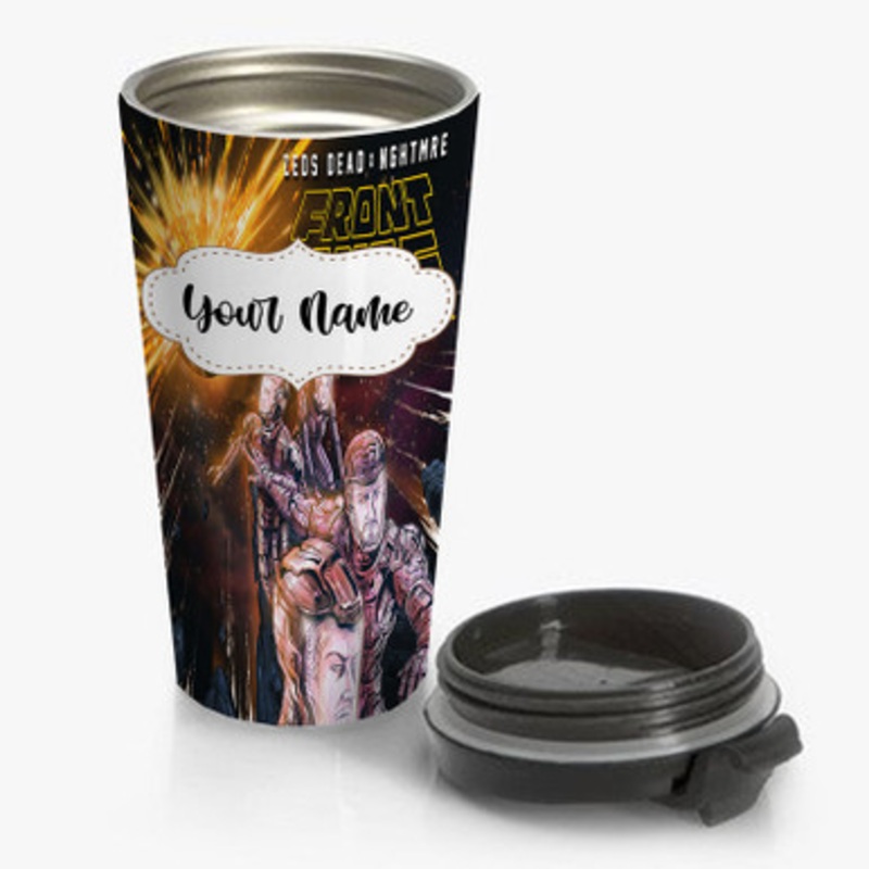 Pastele Frontlines ft GG Magree Zeds Dead x NGHTMRE Custom Personalized Name Stainless Steel Travel Mug