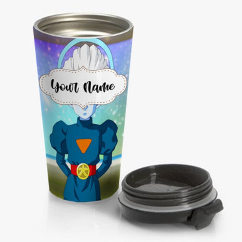 Pastele Grand Priest Dragon Ball Super Custom Personalized Name Stainless Steel Travel Mug