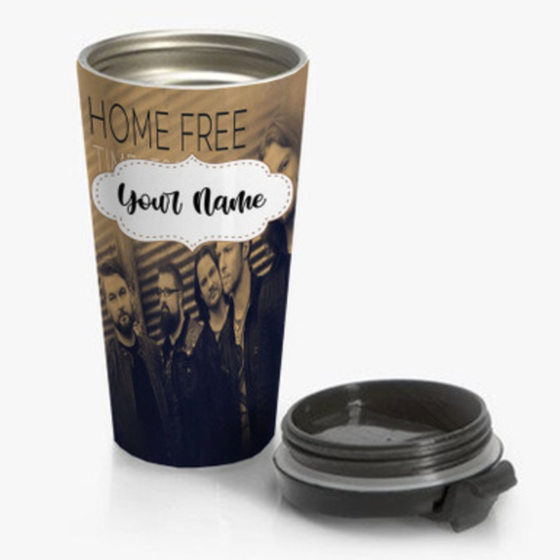 Pastele Home Free Custom Personalized Name Stainless Steel Travel Mug