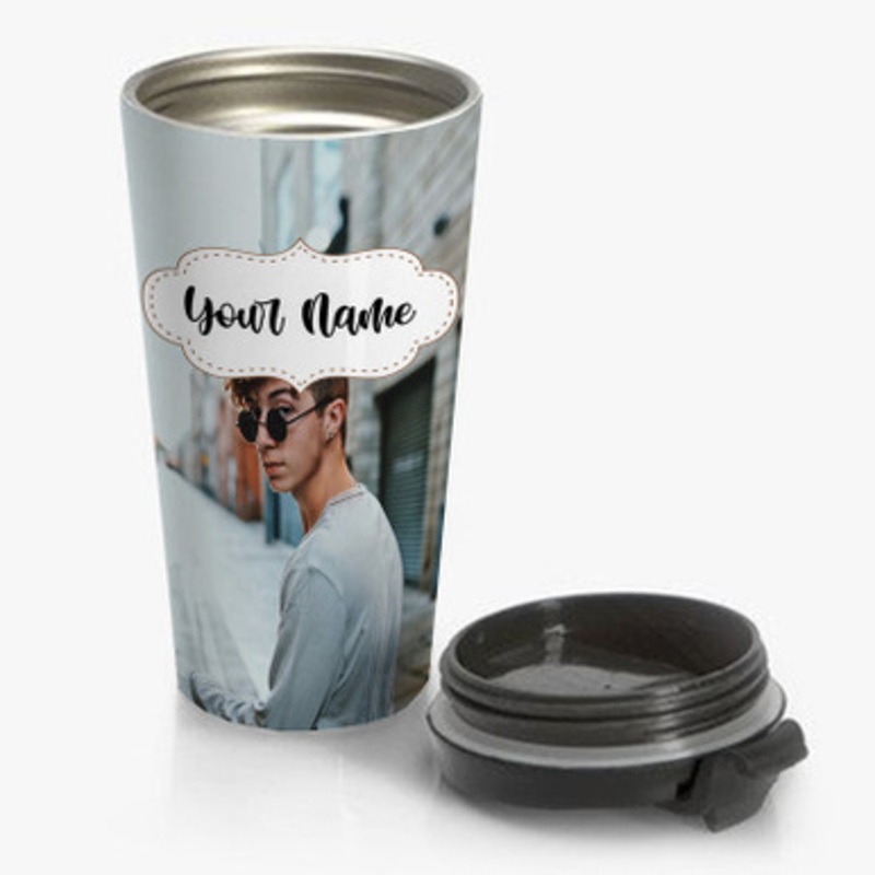 Pastele Jack Avery Why Don t Why Custom Personalized Name Stainless Steel Travel Mug