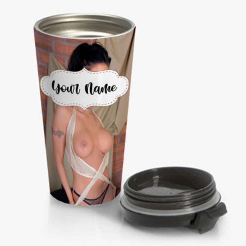 Pastele Lanny Barbie Custom Personalized Name Stainless Steel Travel Mug