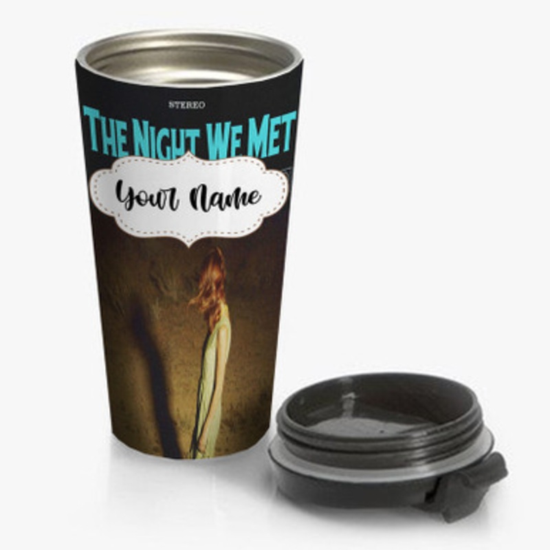 Pastele Lord Huron The Night We Met Custom Personalized Name Stainless Steel Travel Mug