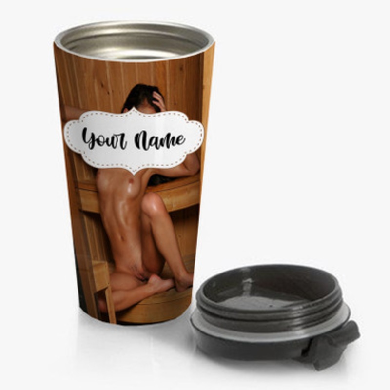 Pastele Natalie Portman Custom New Personalized Name Stainless Steel Travel Mug