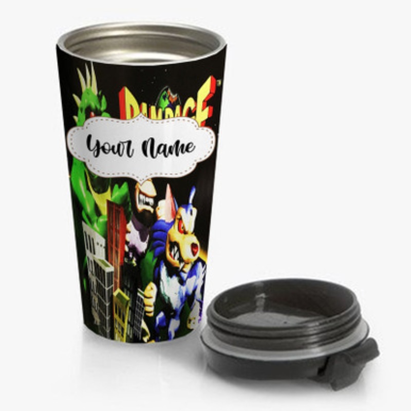 Pastele Rampage World Tour Custom Personalized Name Stainless Steel Travel Mug