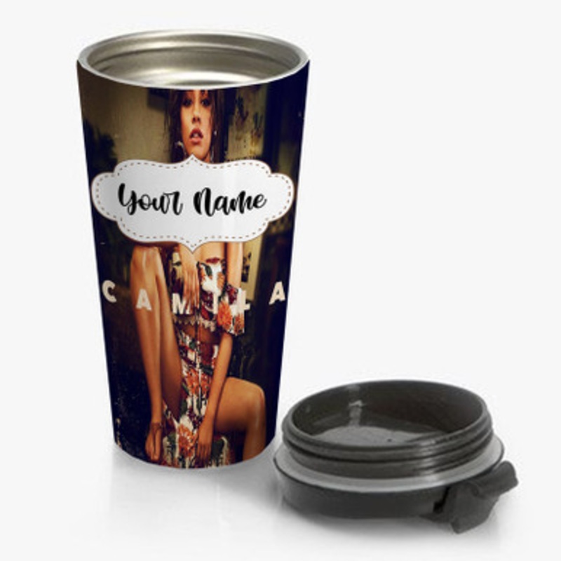 Pastele Real Friends Camila Cabello Custom Personalized Name Stainless Steel Travel Mug