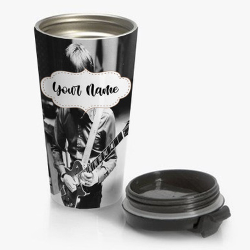 Pastele Robin Trower Custom Personalized Name Stainless Steel Travel Mug