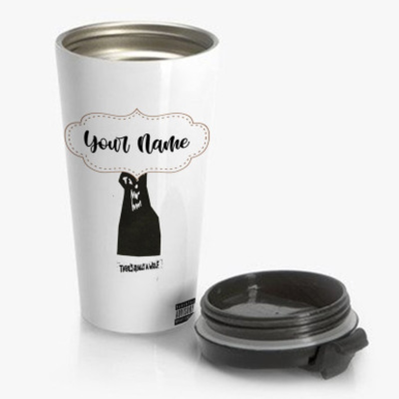 Pastele Russ Me You Custom Personalized Name Stainless Steel Travel Mug