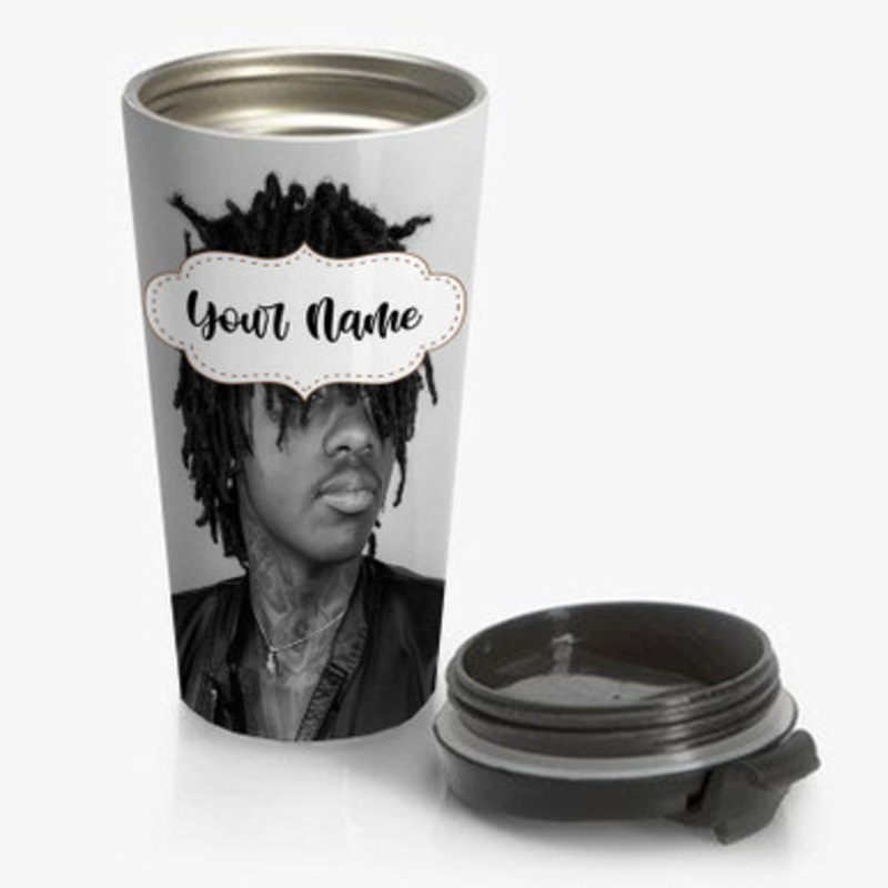 Pastele Sah Babii Art Custom Personalized Name Stainless Steel Travel Mug