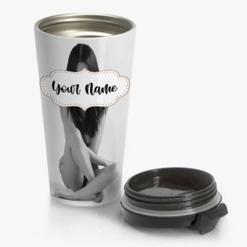 Pastele Selena Gomez Quality Custom Personalized Name Stainless Steel Travel Mug