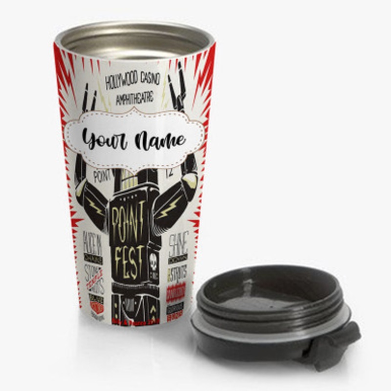 Pastele Shinedown New Custom Personalized Name Stainless Steel Travel Mug