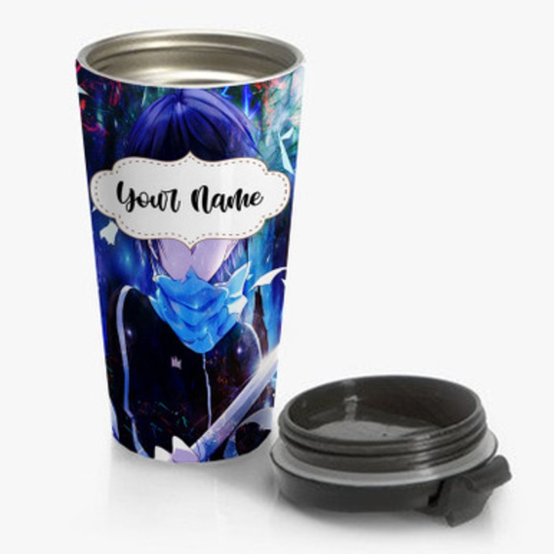 Pastele Yato Noragami Custom Personalized Name Stainless Steel Travel Mug