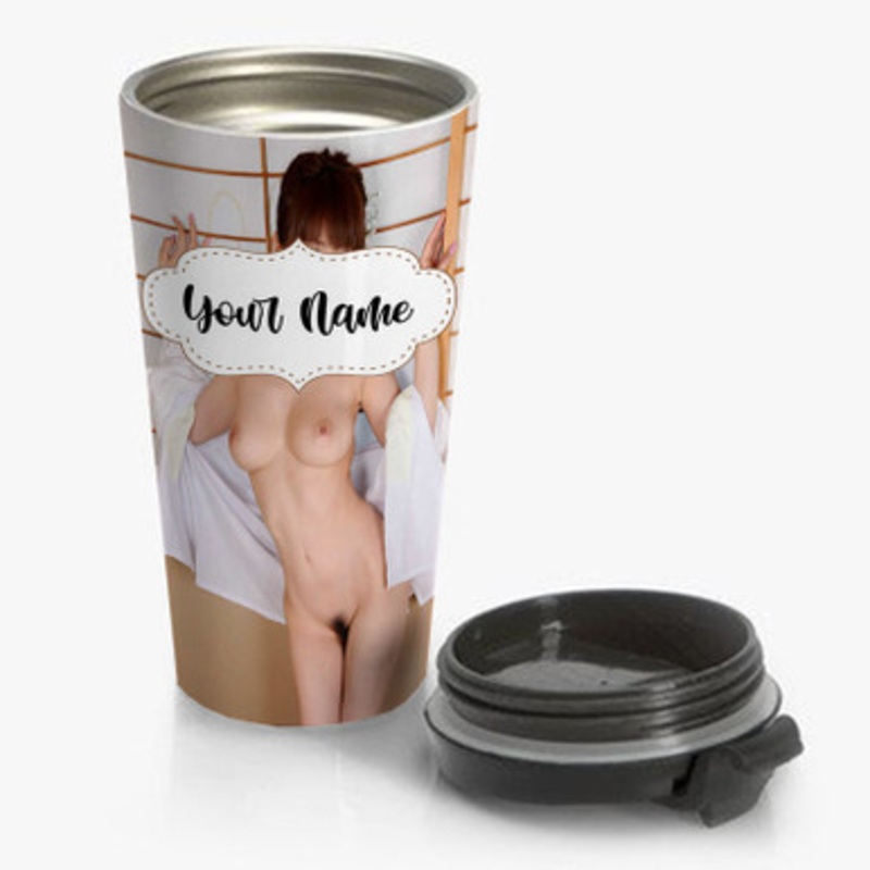 Pastele Yuma Asami Custom Personalized Name Stainless Steel Travel Mug