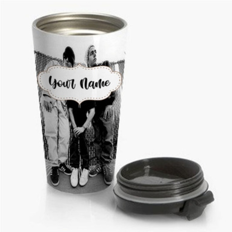 Pastele Beastie Boys Custom Personalized Name Stainless Steel Travel Mug