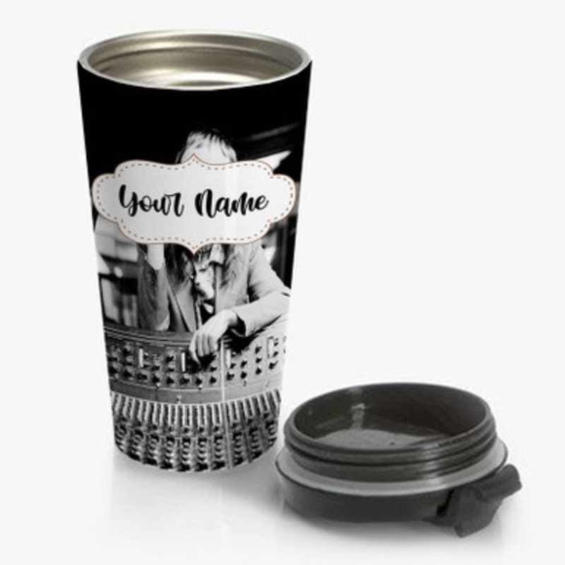 Pastele Brian Eno Custom Personalized Name Stainless Steel Travel Mug