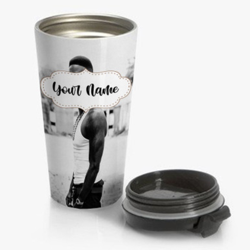 Pastele Cocaine Fever Boosie Badazz Custom Personalized Name Stainless Steel Travel Mug