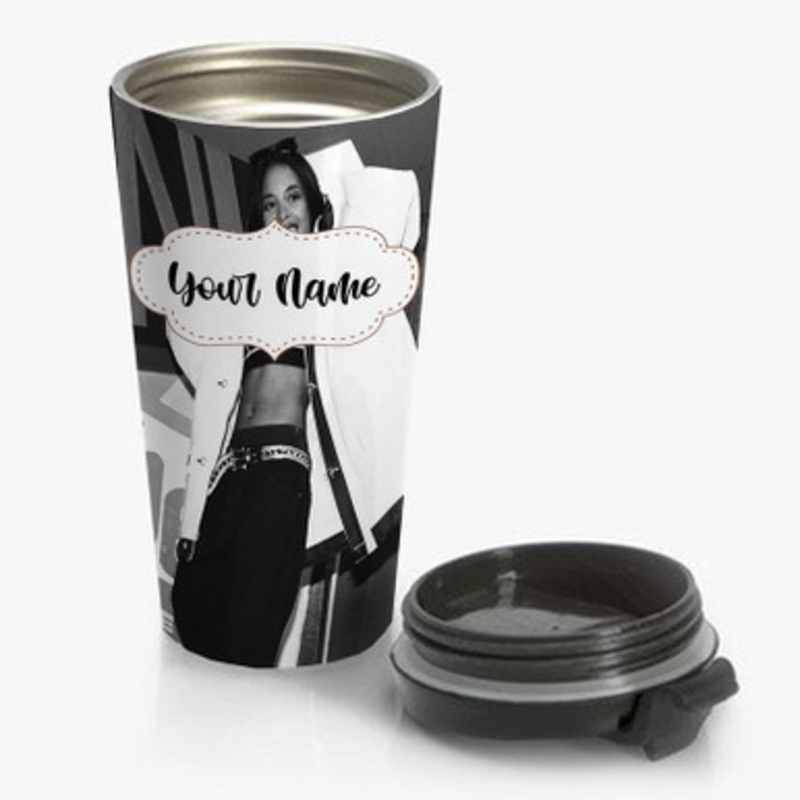 Pastele Come Back In One Piece Aaliyah Feat DMX Custom Personalized Name Stainless Steel Travel Mug